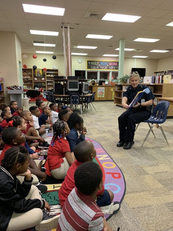 Cops and kids beaumont police