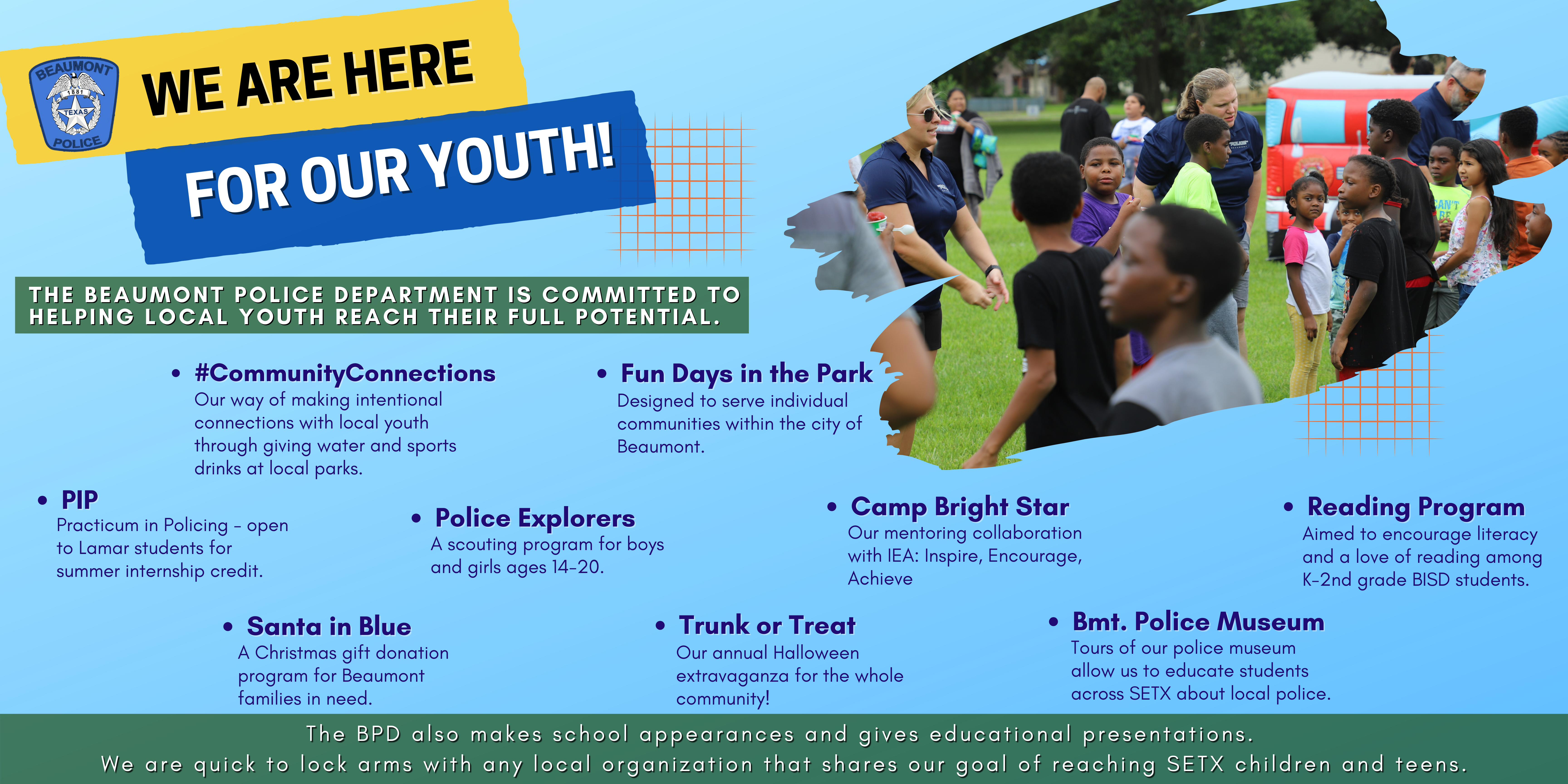 Summer ’22 cops & kids – website